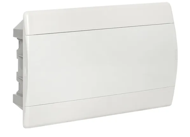 Щит EKF Basic распределительный ЩРВ-П-18 (пром. упаковка) белая дверца IP41 купить с доставкой по РФ