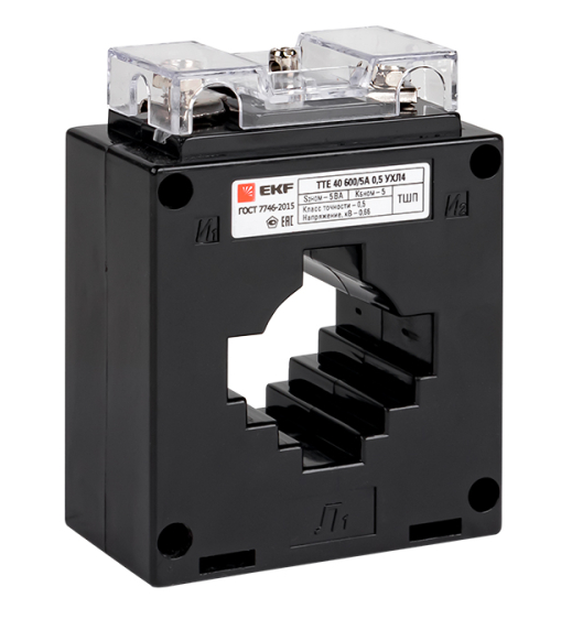 Трансформатор тока ТТЕ 40 500/5А кл. точн. 0.5 PROxima EKF tte-40-500/tc-40-500-0.5