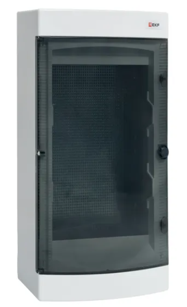 Щит EKF слаботочный навесной Unix прозрачная дверь 3 габарит IP41 купить с доставкой по РФ
