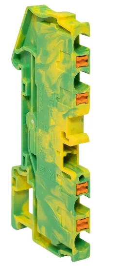 Клеммная EKF колодка пружинная 4 Push-in земля купить с доставкой по РФ