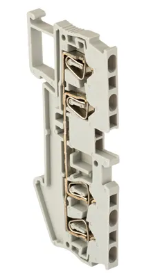 Колодка клеммная EKF jxb-st-1.5 17.5а 4 вывода пружинная купить с доставкой по РФ