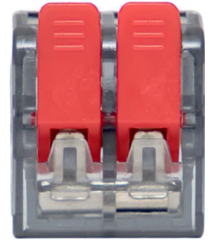 Клемма EKF СМК 221-413 с рычагом 3 отверстия блистер купить с доставкой по РФ