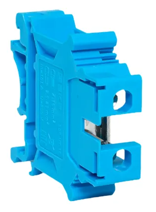 Клеммная колодка винтовая EKF 16 UT синяя купить с доставкой по РФ