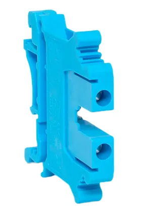 Клеммная колодка винтовая EKF 4 UT синяя купить с доставкой по РФ