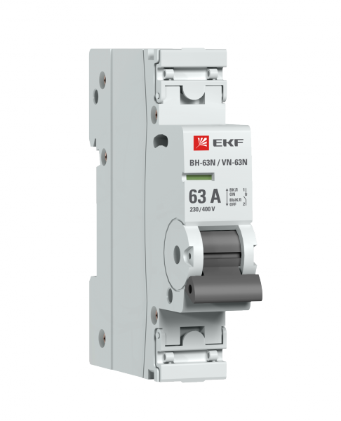 Выключатель нагрузки EKF 1P 63А ВН-63N PROxima