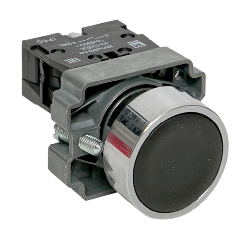 Кнопка EKF BA21 черныйNO IP65 PROxima