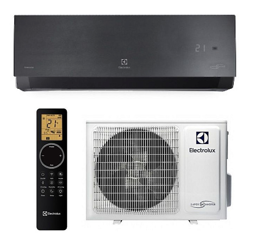 Сплит-система инверторного типа Electrolux Enterprise Super DC EACS/I-09HEN-BLACK/N8_24Y комплект