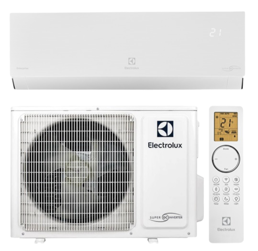 Сплит-система инверторного типа Electrolux Enterprise Super DC EACS/I-12HEN-WHITE/N8_24Y комплект