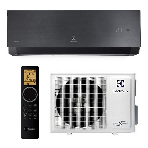 Сплит-система инверторного типа Electrolux Enterprise Super DC EACS/I-18HEN-BLACK/N8_24Y комплект