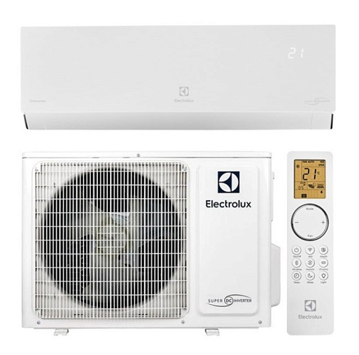 Сплит-система инверторного типа Electrolux Enterprise Super DC EACS/I-18HEN-WHITE/N8_24Y комплект