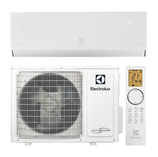 Сплит-система инверторного типа Electrolux Enterprise Super DC EACS/I-24HEN-WHITE/N8_24Y комплект