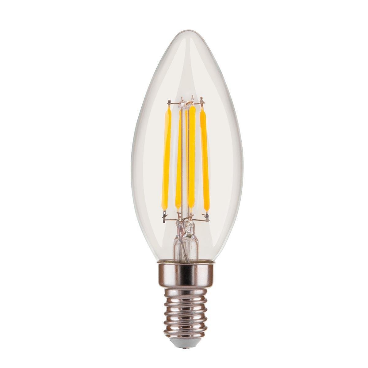 Лампа светодиодная филаментная Elektrostandard BLE1426 E14 9W 4200K прозрачная купить с доставкой по РФ