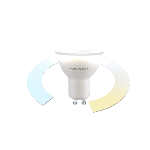 Лампа светодиодная диммируемая Elektrostandard GU10 5W 3300/4200/6500K матовая BLGU1016