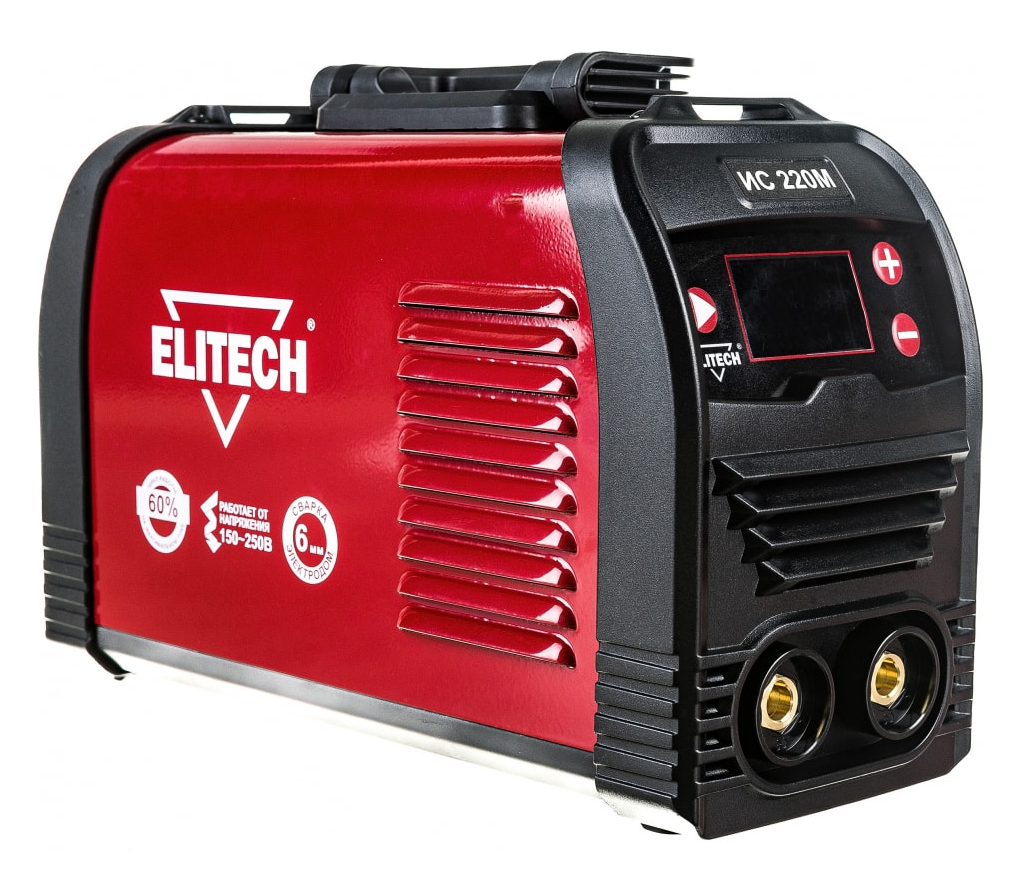Сварочный инвертор ELITECH ИС 220М (E1703.018.00) купить с доставкой по РФ