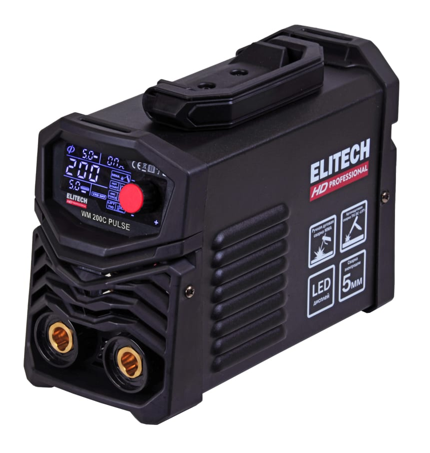 Сварочный инвертор ELITECH WM 200C PULSE