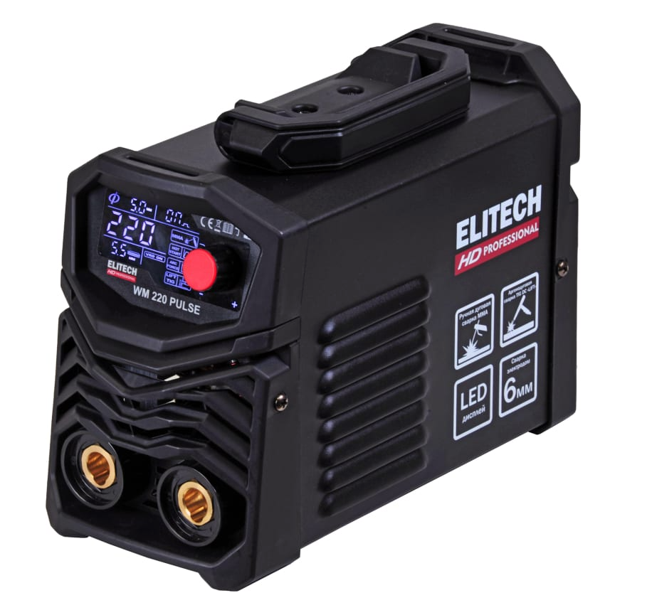 Сварочный инвертор ELITECH WM 220 PULSE