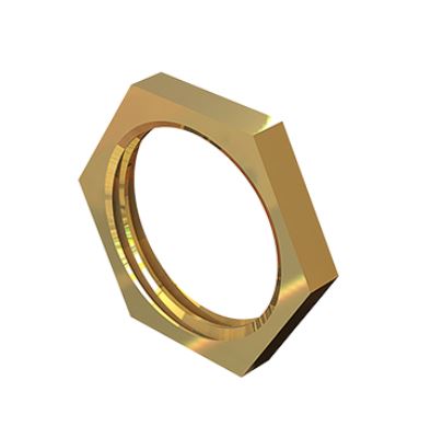 Гайка стопорная ELSEN В, 1/2", латунь, без фланца