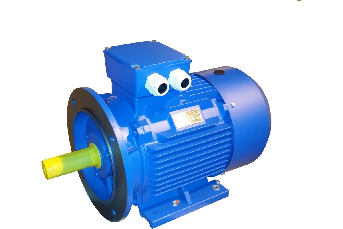 Электродвигатель AIS180L-4У1 22кВт 380/660, IMB35 (2081), IP55, ЭМШ, 170кг