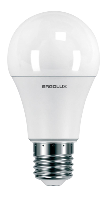 Электрическая светодиодная лампа Ergolux LED-A60P-15W-E27-4K PRO (ЛОН 15Вт Е27 4500К 220-240В с датчиками)