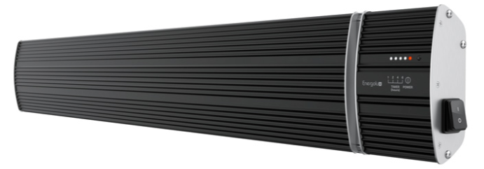 Инфракрасный обогреватель с излучающей панелью Energolux Dufour EIHL-2400-D1-BC, черный купить с доставкой по РФ