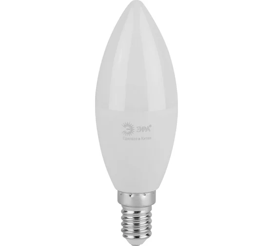 Лампочка светодиодная ЭРА GREEN LINE LED B35-12W-830-E14 GL E14 12 Вт свеча теплый свет (кратно 1)