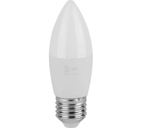 Лампочка светодиодная ЭРА GREEN LINE LED B35-10W-840-E27 GL E27 10 Вт свеча яркий белый свет (кратно 1)