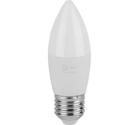 Лампочка светодиодная ЭРА GREEN LINE LED B35-10W-830-E27 GL E27 10 Вт свеча теплый свет (кратно 1)