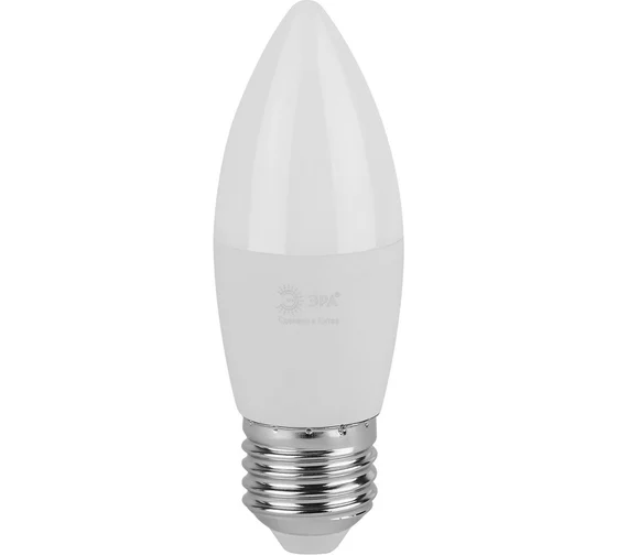 Лампочка светодиодная ЭРА GREEN LINE LED B35-12W-865-E27 GL E27 12 Вт свеча холодный свет (кратно 1)