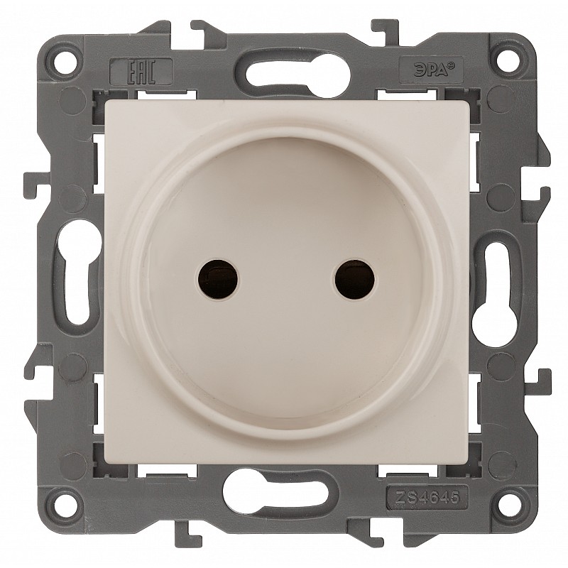 Розетка ЭРА Elegance 2P 16A 250V 14-2105-02 Б0034285 купить с доставкой по РФ