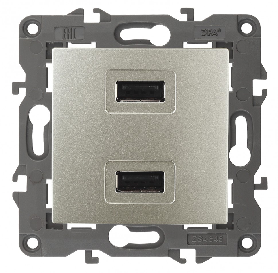 Устройство зарядное USB ЭРА Elegance 5V-2,1A 14-4110-04 Б0034371 купить с доставкой по РФ
