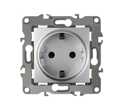 Розетка ЭРА 12 2P E Schuko 16A 250V 12-2001-03 Б0014683 купить с доставкой по РФ