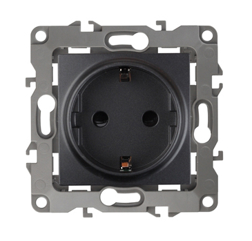 Розетка ЭРА 12 2P E Schuko 16A 250V 12-2001-05 Б0014685 купить с доставкой по РФ