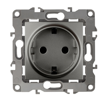 Розетка ЭРА 12 2P E Schuko 16A 250V 12-2001-12 Б0019307 купить с доставкой по РФ