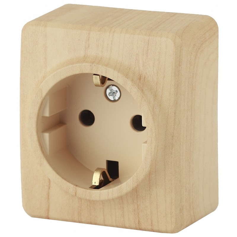 Розетка ЭРА Эксперт 2P E Schuko со шторками 16A 250V 11-2204-11 Б0020690 купить с доставкой по РФ