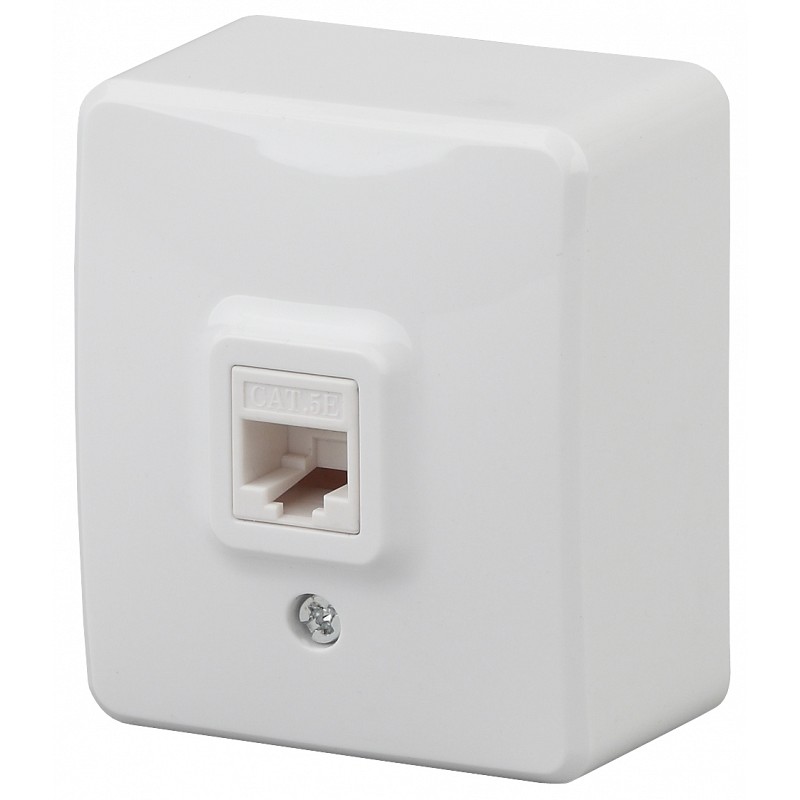 Розетка информационная RJ45 ЭРА Эксперт 11-3203-01 Б0020730 купить с доставкой по РФ