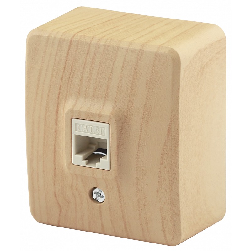 Розетка информационная RJ45 ЭРА Эксперт 11-3203-11 Б0020732 купить с доставкой по РФ