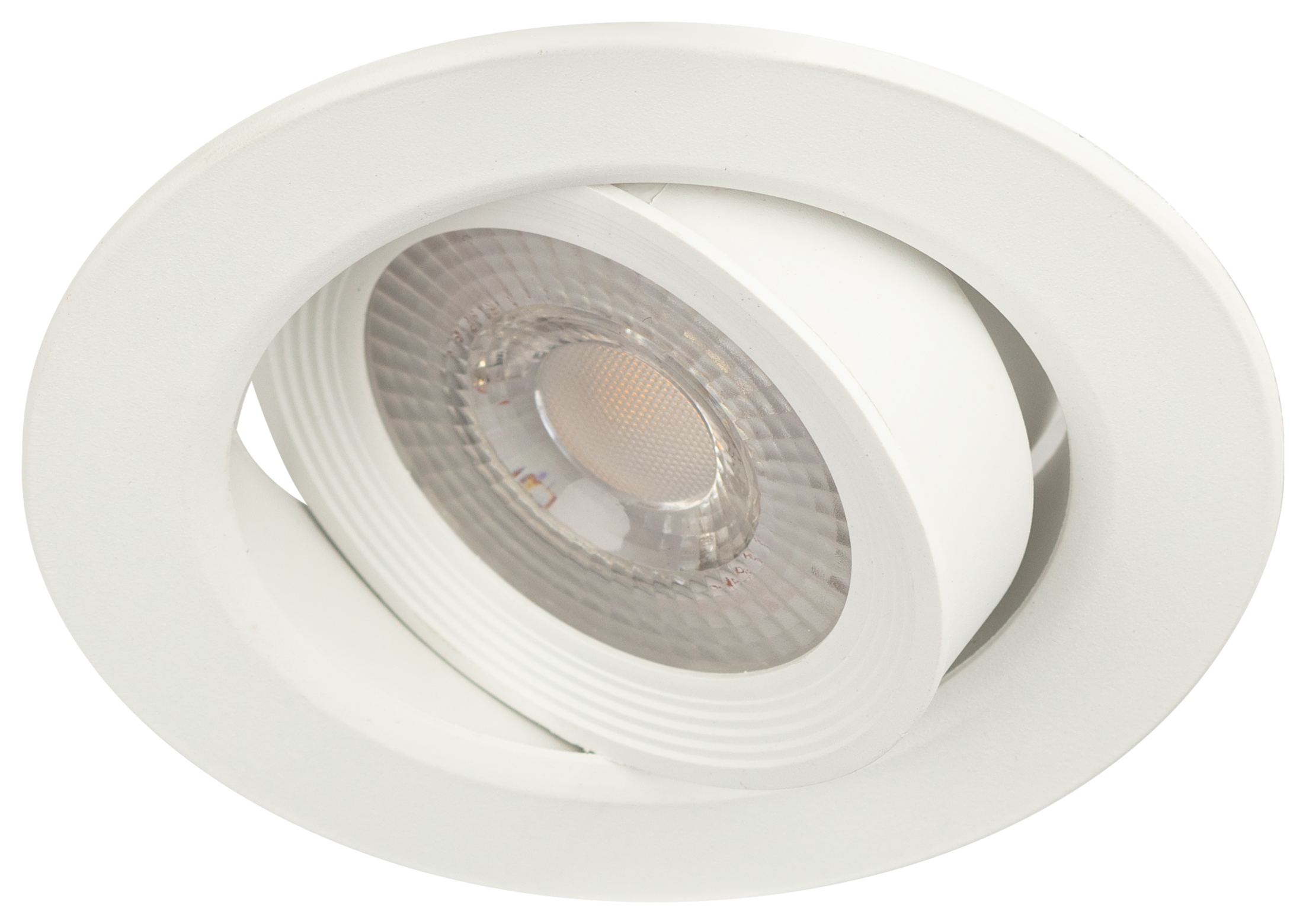 Светильник светодиодный ЭРА KL LED 22A-5 3K WH LED SMD 3000К круглый поворотный белый