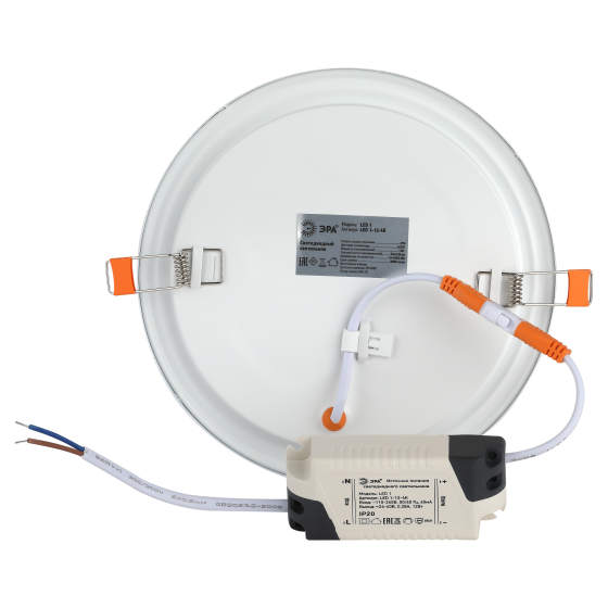 Встраиваемый светодиодный светильник ЭРА LED 1-12-4K/LM заказать со складов по всей России