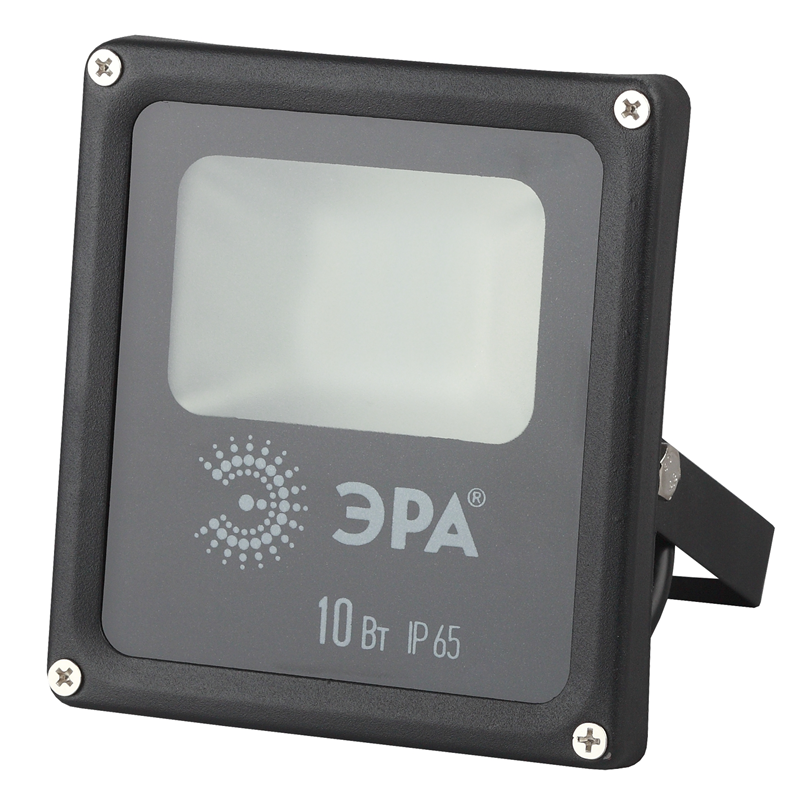 Прожектор светодиодный ЭРА ДО-10W 2700К 800Лм IP65 SMD Стандарт купить с доставкой по РФ
