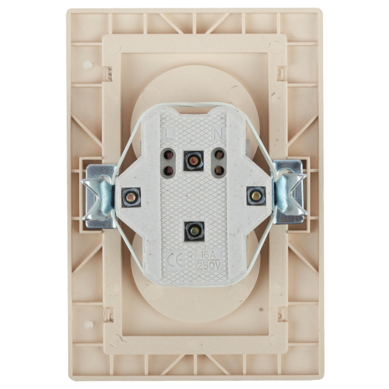 Розетка Intro Plano 1-204-02 без заземления двойная 2х2P, 16А-250В, IP20, СУ, Plano, слоновая кость заказать со складов по всей России