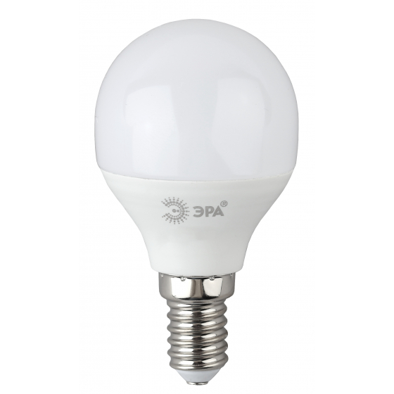Лампочка светодиодная ЭРА ECO LED P45-6W-827-E14