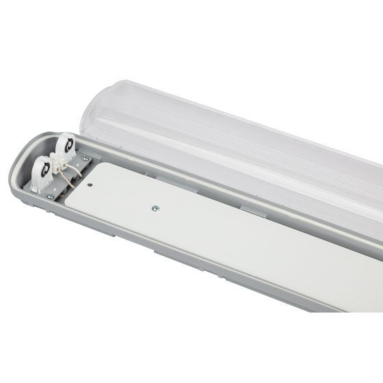 Светильник ЭРА SPP-103-0-102-120 IP65 под 2 светодиодные лампы T8 G13 LED 2x1200 транзитный с отражателем 10шт в линию (кратно 4) заказать со складов по всей России