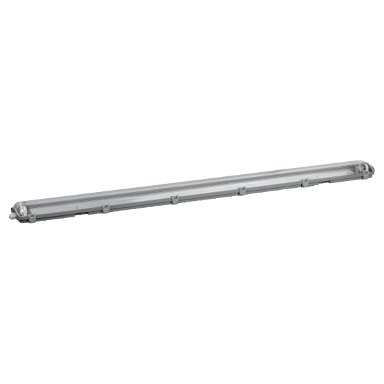Светильник ЭРА SPP-103-0-102-120 IP65 под 2 светодиодные лампы T8 G13 LED 2x1200 транзитный с отражателем 10шт в линию (кратно 4)