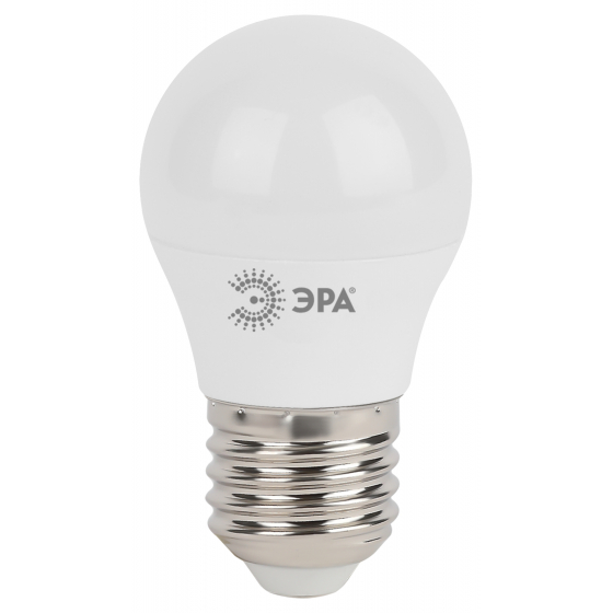 Лампочка светодиодная ЭРА STD LED P45-7W-827-E27