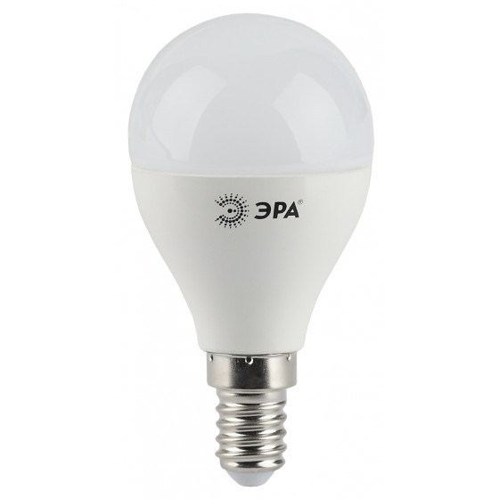 Лампочка светодиодная ЭРА STD LED P45-9W-840-E14