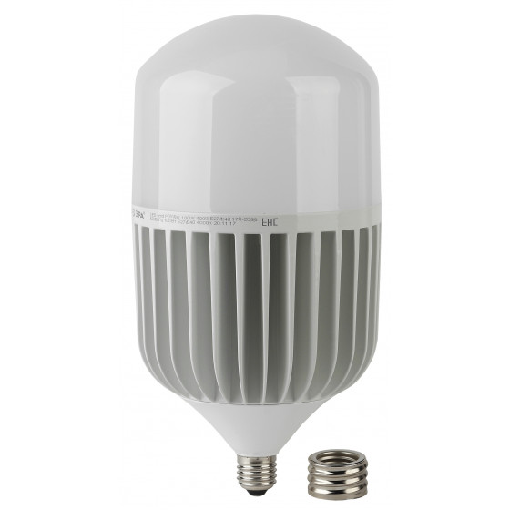 Лампа светодиодная ЭРА LED 100Вт E27/E40 4000K Т160
