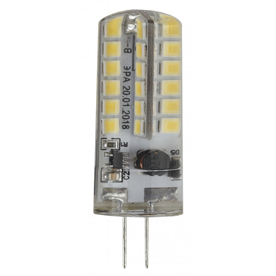 Лампа светодиодная ЭРА LED STD 3.5Вт JC 2700К G4 теплый капсула 12V