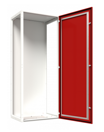 Корпус сборный ESB ВРУ-std 2000х800х450 (корпус RAL7035, дверь RAL3020) IP54 купить с доставкой по РФ