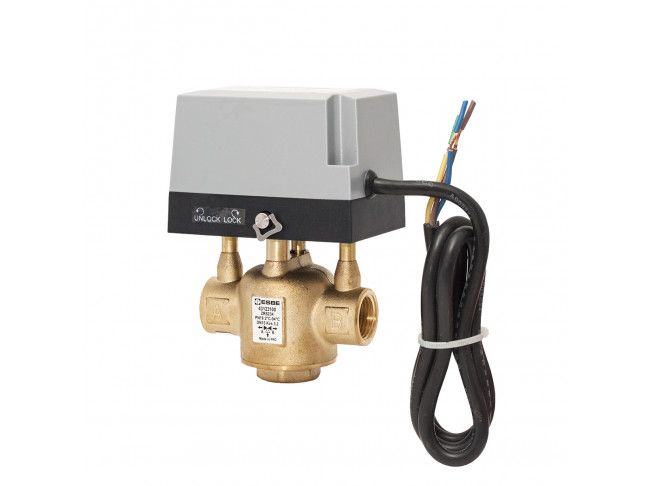 Клапан ESBE ZRS234 зональный отводной с электроприводом 230VAC 2-P 15-3.2 G1/2"