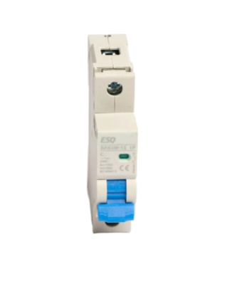 Автоматический выключатель ESQ ВА63W-15 C 1P 0020 1 полюс, 20А ток к.з. 15кА хар-ка C
